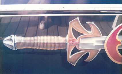 Boat - Excalibur - detail Boat - Excalibur - detail