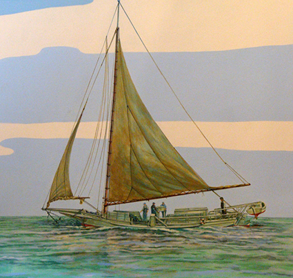 Museum Discovery Room mural section