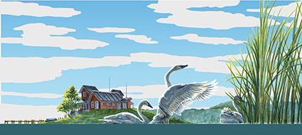 River to Bay Mural Section
