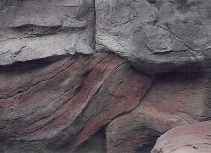 Rock fabrication example for Mexican Grey Wolf habitat Rock fabrication example for Mexican Grey Wolf habitat