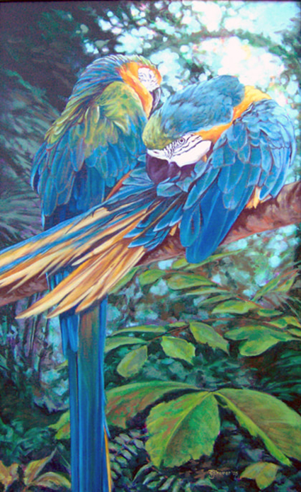 Oil on canvas