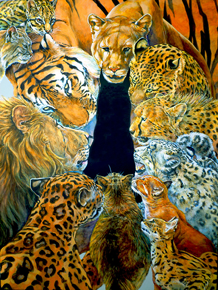 The Missing Lynx
24" x 32" acrylic on fabricated panel The Missing Lynx
24" x 32" acrylic on fabricated panel