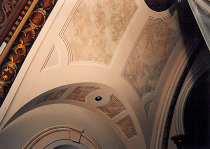 St. Anthony's, Lancaster PA - detail of restoration