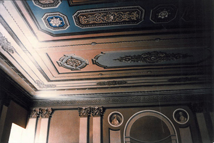 Adams County Courthouse, Gettysburg, PA -- cleaned, consolidated and in-painted