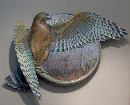 Carved and Painted Balsa Wood Carved and Painted Balsa Wood
