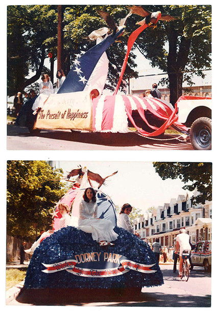 1976 float design
and construction with William Balliet 1976 float design
and construction with William Balliet